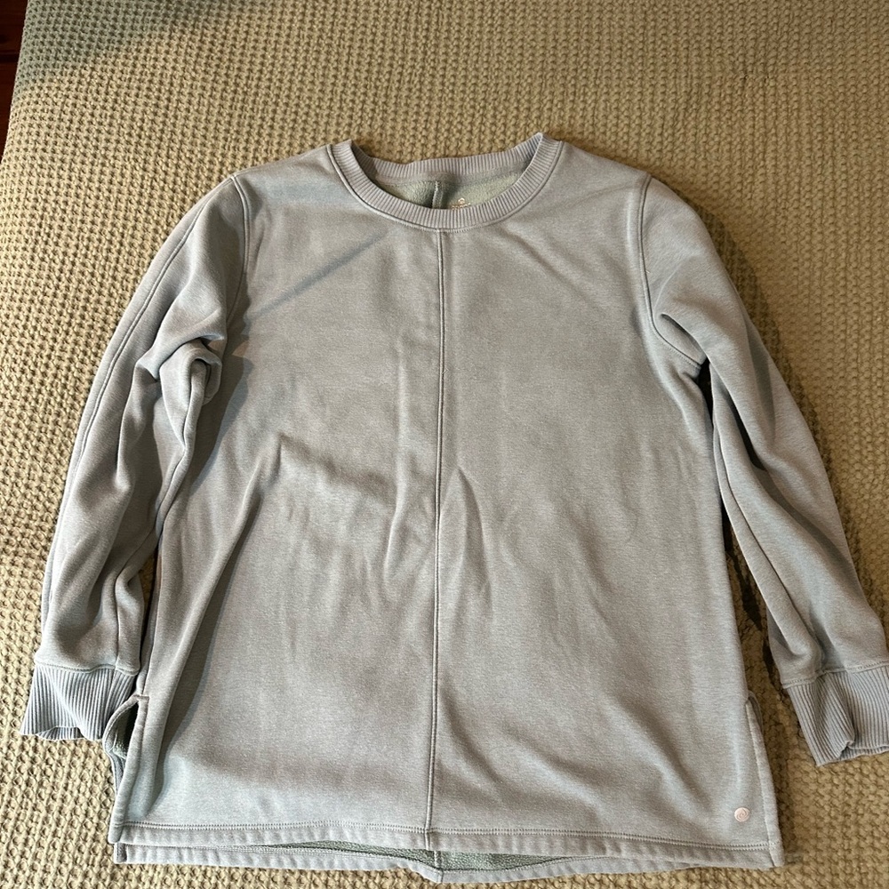 Apana Gray Crew Neck Sweater